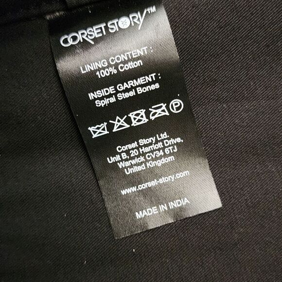 Corset Story Steampunk Corset With Chains Renaissance Gothic Cosplay Victorian - Picture 12 of 16